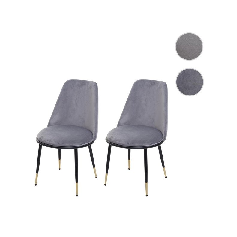 Spisestole - 2 stk spisestuestole - spisebordsstole - gr fljl