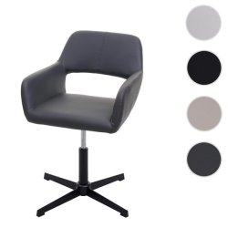 Spisestuestol - hjdejusterbar spisebordsstol - gr kunstlder