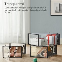 Opbevaringsbokse - 18 stk skokasser - opbevaringskasser til sko