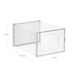 Opbevaringsbokse - 8 stk skokasser - opbevaringskasser til sko