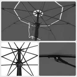 Strandparasol � 2 M - �200 parasol til strand - gr�