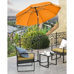 Strandparasol  2 M - 200 parasol til strand - orange