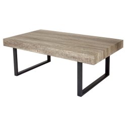 Sofabord og stuebord 40x110x60 cm ~ stuebord i vild egetr