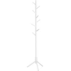 Stumtjener i tr� - frakke stativ til entre - beige 47x47x175