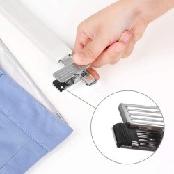 Buksebjler i tr - justerbare 8-pak bukseklemme bjler - 34 cm