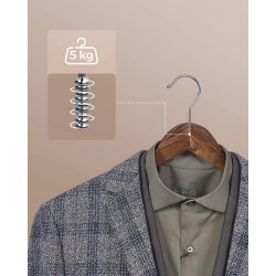 Tjbjler med buksestang - 10 stk mrkebrune trbjler til tj