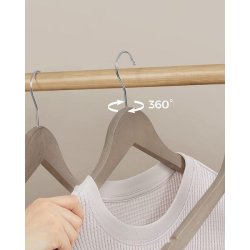 Tjbjler med buksestang - 20 stk gr beige trbjler til tj