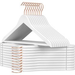 Tjbjler med buksestang - 20 stk hvide trbjler til tj