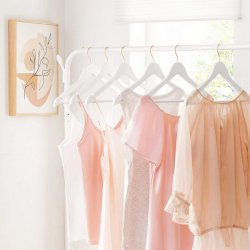 Tjbjler med buksestang - 20 stk hvide trbjler til tj