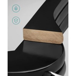 Tjbjler med buksestang - 20 stk sorte trbjler til tj