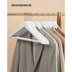 Tjbjler med buksestang - 30 stk hvide trbjler til tj