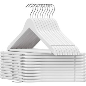 Tjbjler med buksestang - 20 stk hvide trbjler til tj