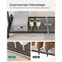 T�jstativ p� hjul - t�jstativ med hylde og t�jstang