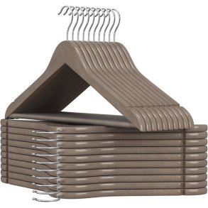 Tjbjler med buksestang - 20 stk gr beige trbjler til tj