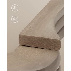 Tjbjler med buksestang - 20 stk gr beige trbjler til tj