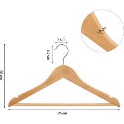 Tjbjler til brn med buksestang - 10 stk brune bjler til tj