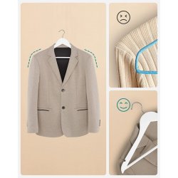 Tjbjler med buksestang - 30 stk hvide trbjler til tj