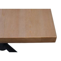 Firkantet cafebord - bistrobord 73x70x70cm - brunt trbord
