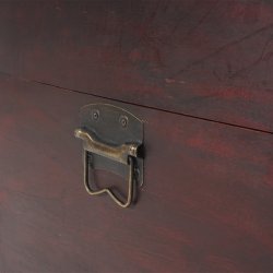Kiste - tr�kiste/skattekiste i antik kolonial stil 39x67x38cm