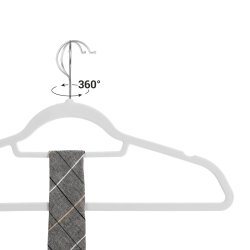 Tjbjler - bjler i velour med skridsikker buksestang - 50 stk