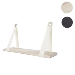 Vghngt hylde - vghylde - svvende trhylde 27x50 cm - rustik natur