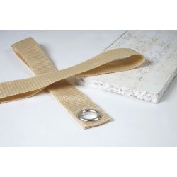 Vghngt hylde - vghylde - svvende trhylde 21x50 cm - rustik hvid