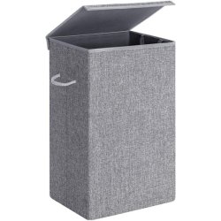 Vasketjskurv med aftagelig vasketjspose - 85 liter - gr