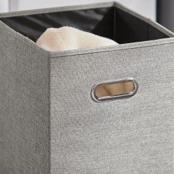 Vasket�jsskab med vasket�jskurv og skuffe, hvid 34x30x90