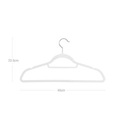 Tjbjler - bjler i velour med skridsikker buksestang - 20 stk