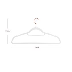 Tjbjler - bjler i velour med skridsikker buksestang - 50 stk