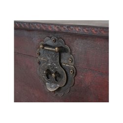 Vinreol - vinreol i tr til 20 flasker med skuffe i kolonistil