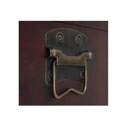 Vinreol - vinreol i tr til 20 flasker med skuffe i kolonistil