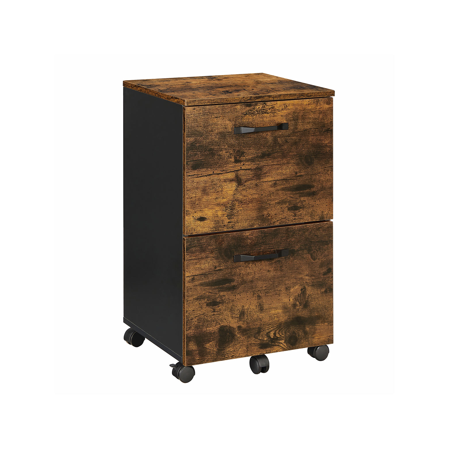 Arkivskab Med Skuffer Sidebord Rustik Brun 42x40x70 Borde > Sideborde Daily Living
