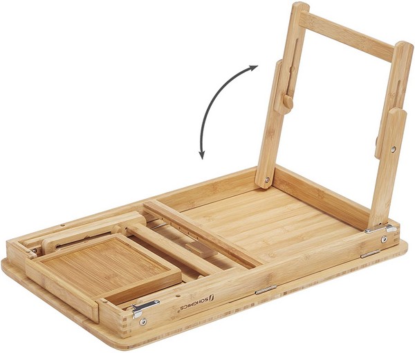 Bærebar laptop stand i bambus, produktbillede 6 af 6, Køkken hos HomeNordic