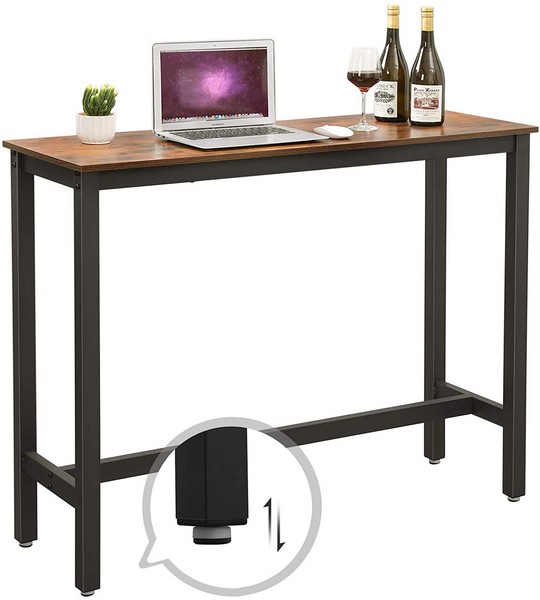 Barbord - højbord i industrielt design, produktbillede 4 af 7, Køkken hos HomeNordic