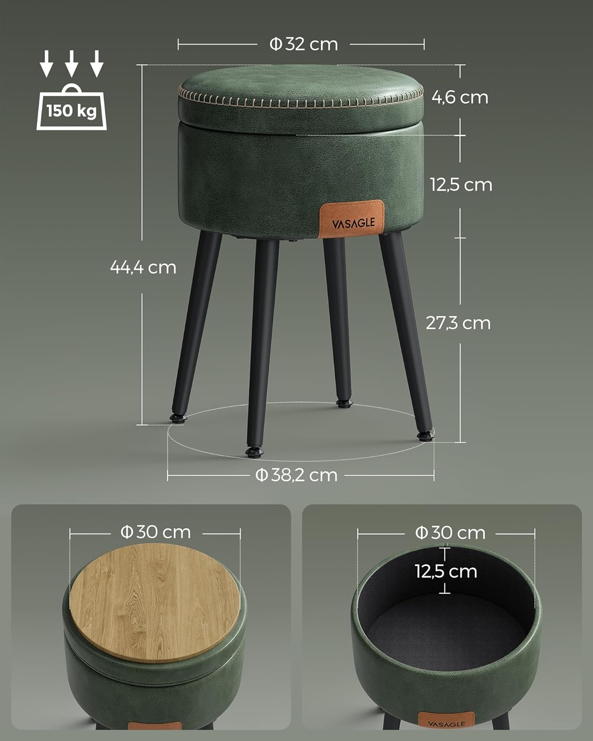 Sidebord med opbevaring, produktbillede 2 af 9, Sideborde hos HomeNordic