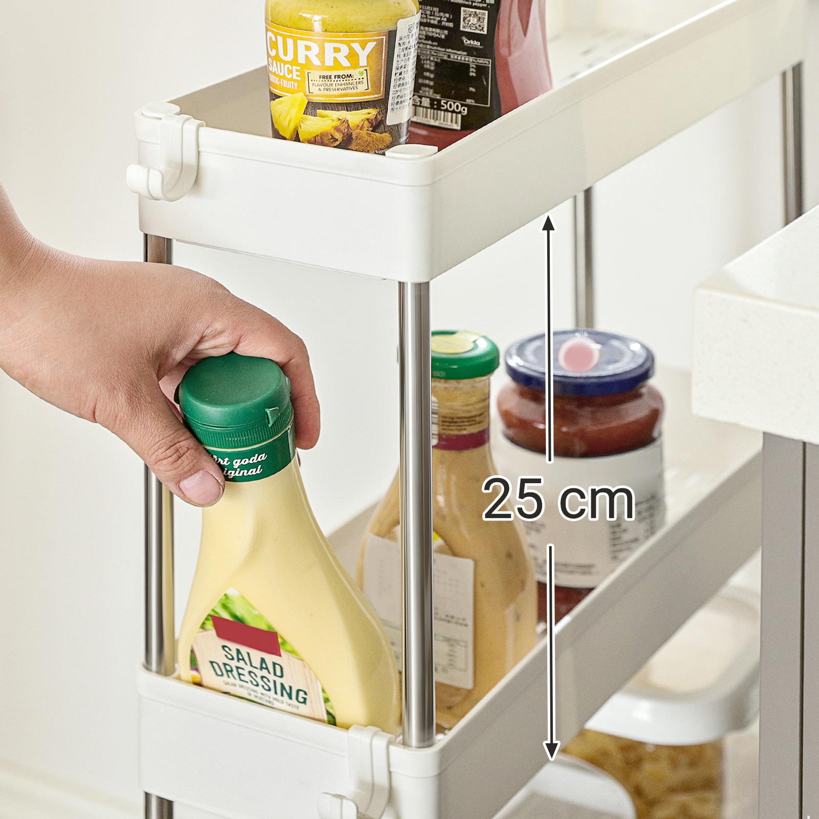 Rullevogn, produktbillede 6 af 7, Barvogne & rulleborde hos HomeNordic
