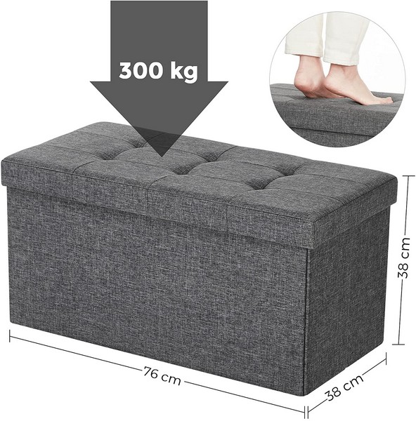 Bænk med kiste, produktbillede 4 af 8 hos HomeNordic