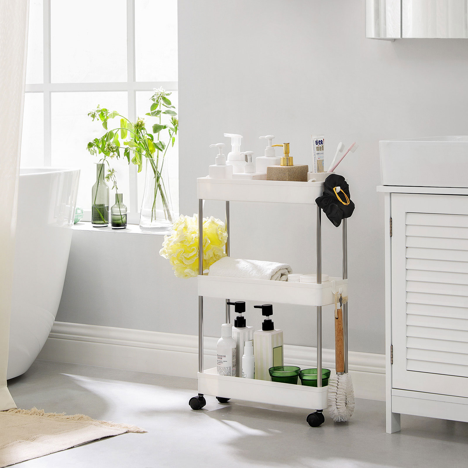 Rullevogn, produktbillede 3 af 7, Barvogne & rulleborde hos HomeNordic