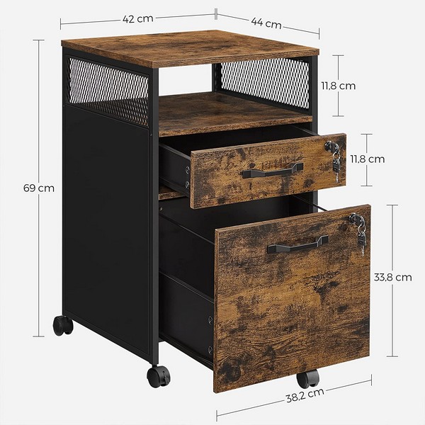 Sidebord, produktbillede 2 af 9, Sengeborde hos HomeNordic