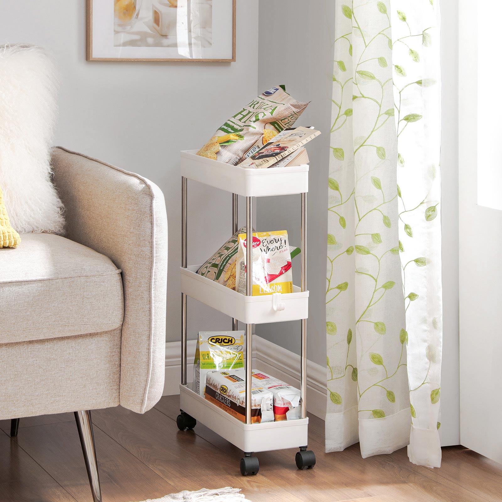 Rullevogn, produktbillede 4 af 7, Barvogne & rulleborde hos HomeNordic