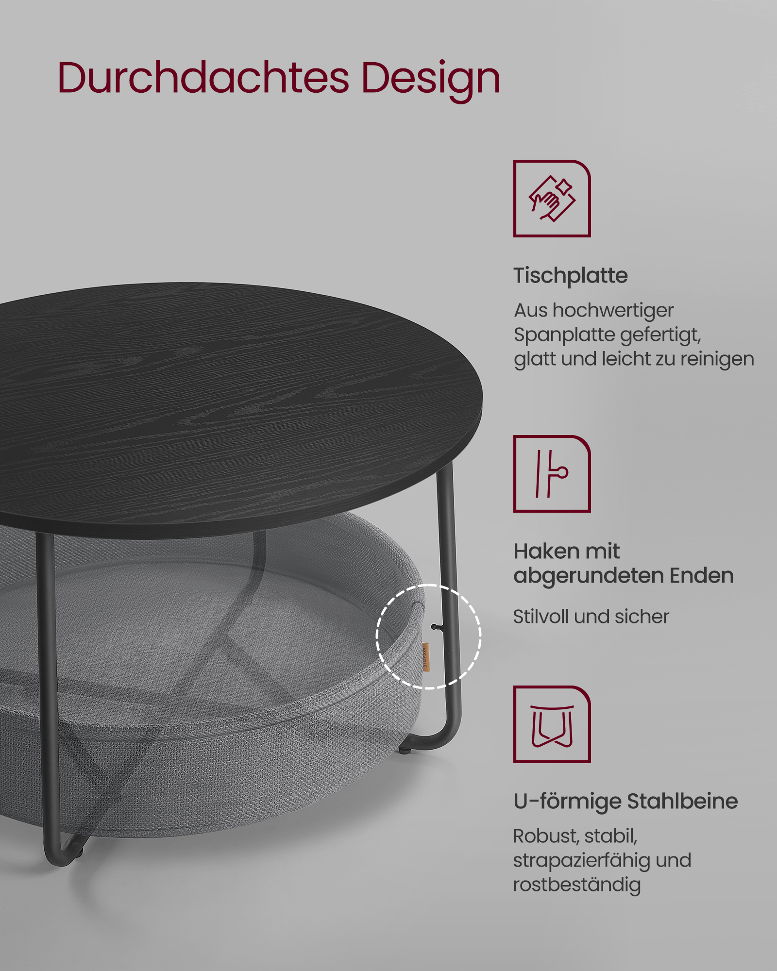 Sofabord, produktbillede 4 af 8, Sofaborde hos HomeNordic
